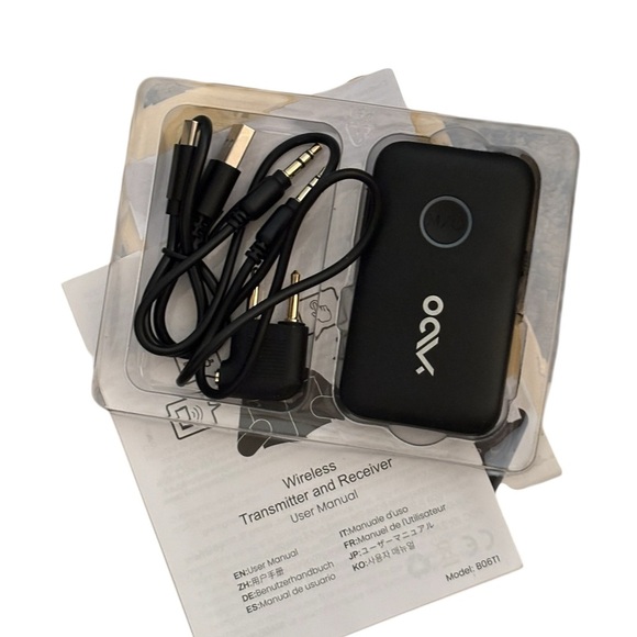 Bluetooth 5.3 Transmitter Receiver for TV/Airplane to 2 Headphones (047) - Picture 5 of 5